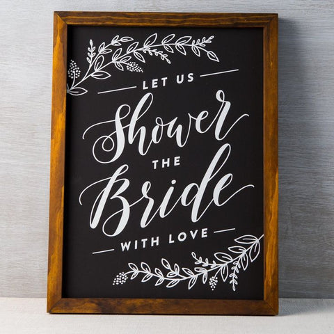 Let Us Shower The Bride